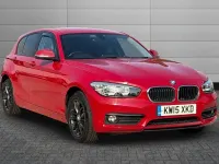 Used BMW 116 Comfort Edition 114 HP (83 kW) 2015 Red Hatchback