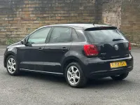 Used VW Polo 70 HP (51 kW) 2009 Black Hatchback