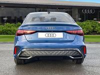 New Audi A3 S-Line 2025 Blue Sedan