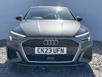 Begagnad Audi A3 Sportback S-Line 110 HK (80 kW) 2023 Grå Halvkombi
