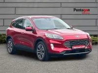 Used Ford Kuga Titanium 150 HP (110 kW) 2021 Red SUV