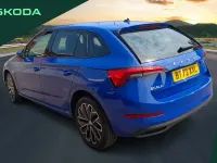 Used Skoda Scala SE L 108 HP (79 kW) 2023 Blue Hatchback