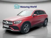 Used Mercedes GLC220 AMG line 194 HP (142 kW) 2021 Red SUV