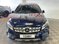 Used Mercedes GLA200 AMG line 156 HP (114 kW) 2018 Blue SUV