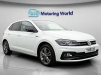 Used VW Polo R-line 116 HP (85 kW) 2019 White Hatchback