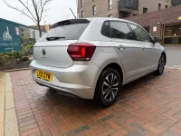 Begagnad VW Polo United 2021 Silver Halvkombi