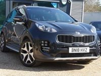 Used Kia Sportage GT-Line 136 HP (100 kW) 2018 Black SUV