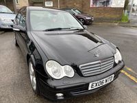 used Mercedes C180 C-ClassCLASSIC SE 4DR IN BLACK