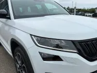 Used Skoda Kodiaq vRS 239 HP (175 kW) 2019 White SUV