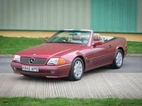 Used Mercedes SL500 320 HP (235 kW) 1992 Red Cabriolet