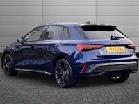 New Audi A3 e-tron Black Edition 204 HP (150 kW) 2025 Navarra blue Hatchback