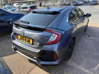Begagnad Honda Civic SR 126 HK (92 kW) 2019 Grå Halvkombi