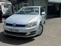 Used VW Golf VII S 105 HP (77 kW) 2013 Silver Hatchback