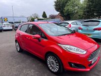 used Ford Fiesta 1.0 EcoBoost Titanium Red 5dr Hatch