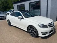 Used Mercedes C220 AMG 167 HP (122 kW) 2013 White Coupe