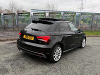 Used Audi A1 S-Line 116 HP (85 kW) 2015 Black Hatchback