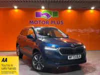 Gebraucht Skoda Karoq SE L 150 PS (110 kW) 2023 Blau SUV