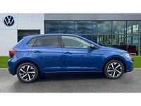 Used VW Polo Match 95 HP (69 kW) 2024 Reef blue metallic Hatchback