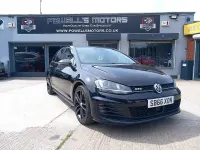 Used VW Golf VII GTD 2016 Black Hatchback