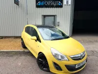 Used Vauxhall Corsa Edition 2012 Yellow Hatchback