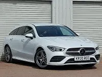 Used Mercedes CLA220 AMG Line Premium 190 HP (139 kW) 2020 White Coupe