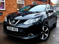Used Nissan Qashqai N-TEC 110 HP (80 kW) 2015 Black SUV