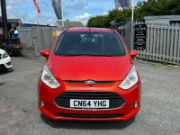 Used Ford B-MAX Zetec 90 HP (66 kW) 2014 Red MPV