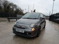 Usado Abarth 595 160 CV (117 kW) 2015 Gris Utilitario