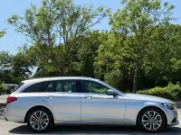Used Mercedes C220 170 HP (125 kW) 2018 Silver Estate