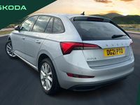 Used Skoda Scala SE 110 HP (80 kW) 2021 Silver Hatchback
