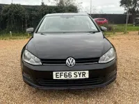 Used VW Golf VII Edition 125 HP (91 kW) 2017 Black Hatchback