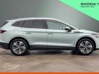 Used Skoda Enyaq iV ecoSuite 150 kW (204 HP) 2022 Arctic silver metallic SUV