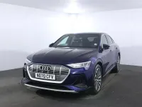 Used Audi e-tron S-Line 300 kW (408 HP) 2020 Blue SUV