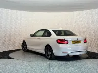 Used BMW 218 Sport Line 2016 White Coupe