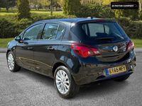 Begagnad Vauxhall Corsa 90 HK (66 kW) 2016 Svart Halvkombi