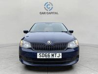 Used Skoda Fabia 60 HP (44 kW) 2016 Blue Hatchback