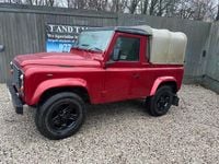 Usado Land Rover Defender 122 CV (89 kW) 2009 Rojo Pickup/Camioneta