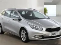 Used Kia Ceed Sportswagon 126 HP (92 kW) 2013 Silver Estate