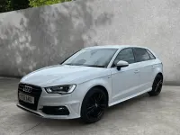 Used Audi A3 S-Line 148 HP (108 kW) 2016 White Hatchback