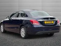 Used Mercedes C220 SE 170 HP (125 kW) 2017 Blue Sedan