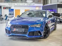 Usado Audi RS7 Sportback Advanced 560 HP (411 kW) 2016 Azul Citadino