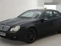 Begagnad Mercedes C180 SE 2006 Svart Sportkupé