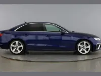 Begagnad Audi A4 S-Line 200 HK (147 kW) 2021 Blå Sedan