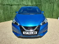 Used Nissan Micra Acenta 2020 Blue Hatchback