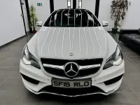 Used Mercedes E220 AMG line 174 HP (127 kW) 2015 White Coupe