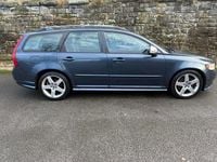 Used Volvo V50 R-Design 136 HP (100 kW) 2009 Blue Estate