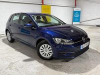 Used VW Golf VII S 85 HP (62 kW) 2017 Blue Hatchback