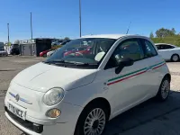 Gebraucht Fiat 500 Pop 69 PS (50 kW) 2010 Weiß Kleinwagen