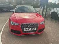 Used Audi RS5 450 HP (330 kW) 2013 Red Cabriolet