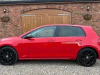 Used VW Golf VII GT 150 HP (110 kW) 2017 Red Hatchback
